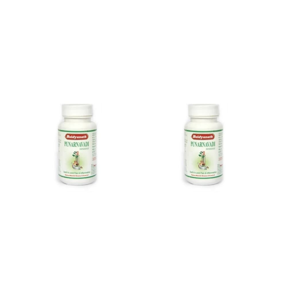 Пунарнавади Гуггул Baidyanath, 2 банки, 240 таблеток - мочевыводящая система