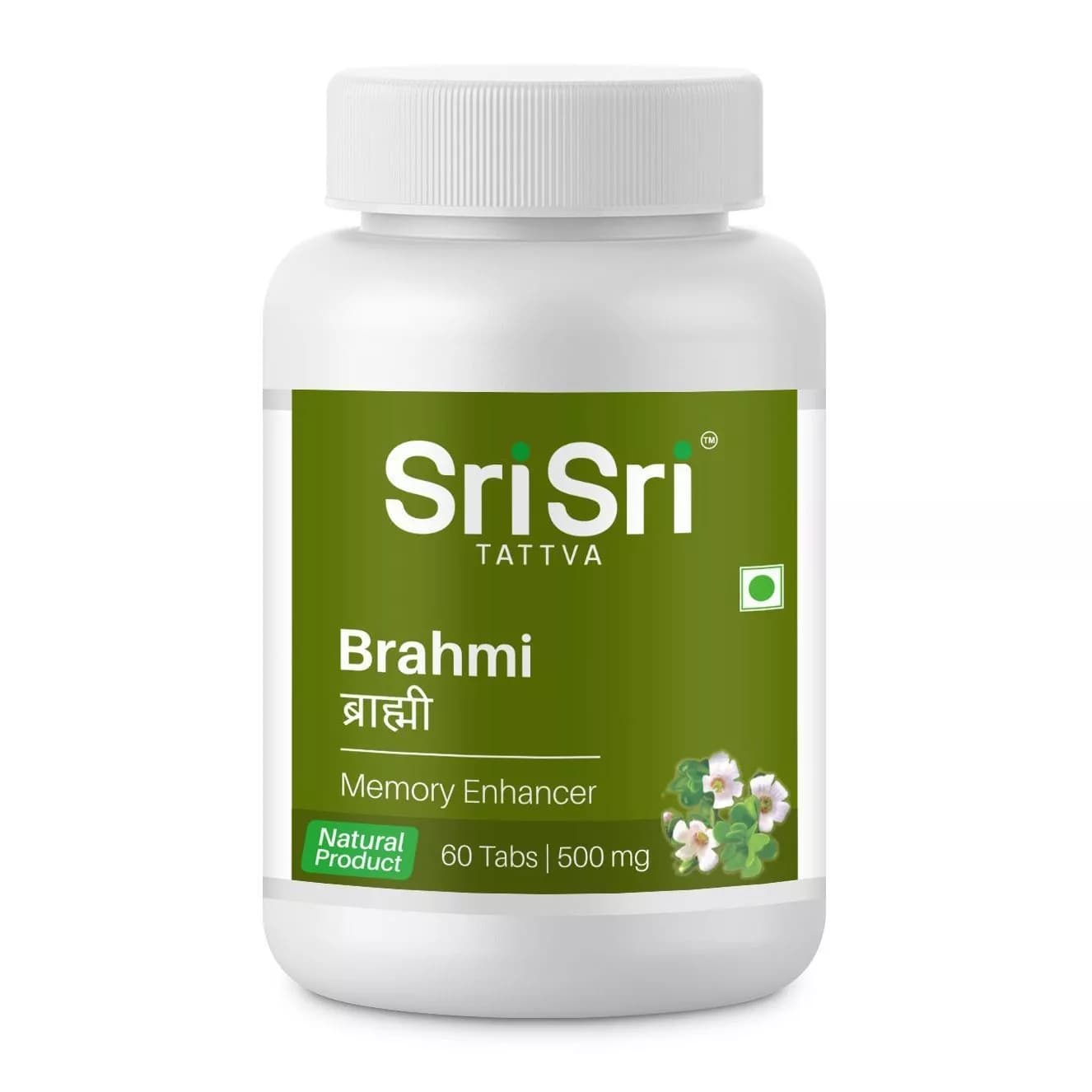 Брахми Sri Sri Tattva, 60 таблеток по 650 мг - для памяти
