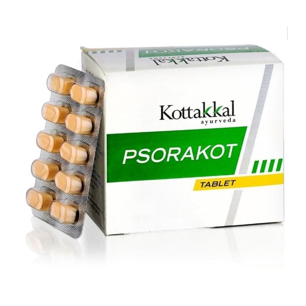 Псоракот Kottakkal, 50 таблеток - для кожи