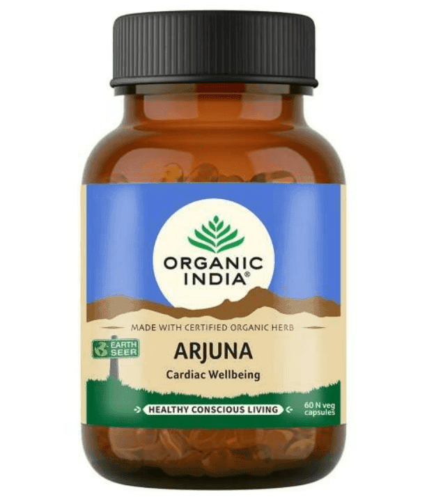 Арджуна Organic India, 60 капсул - поддержка сердца