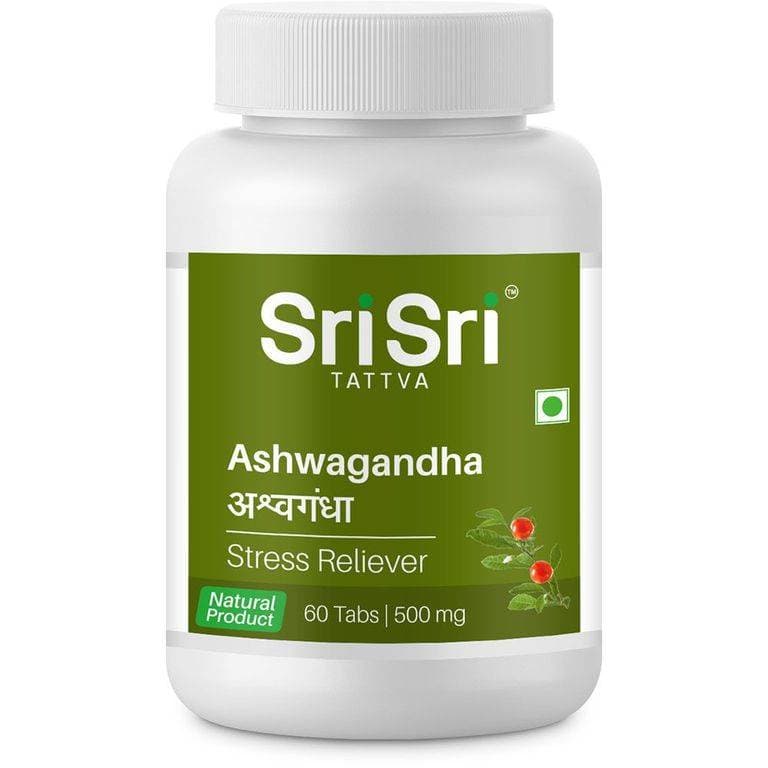 Ашвагандха Sri Sri Tattva, 60 таблеток - для спокойствия