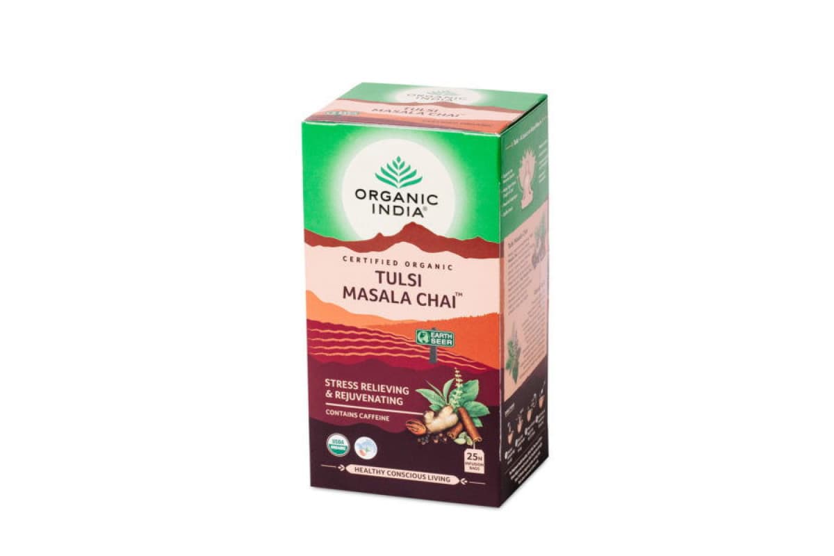 Чай Тулси Масала Organic India, 25 пакетиков - чай