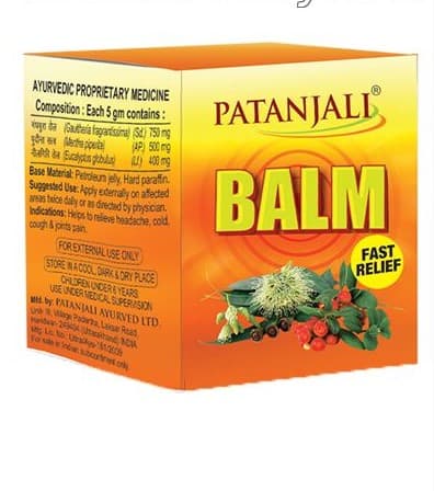 Бальзам Patanjali, 25 г - аюрведический бальзам