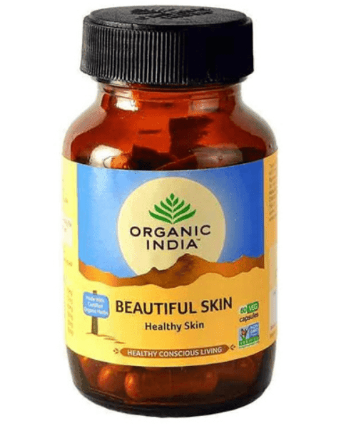 Бьютифул Скин Organic India, 60 капсул - для кожи