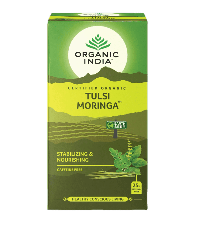 Чай Тулси Моринга Organic India, 25 пакетиков - чай