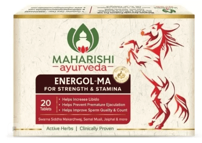 Энергол-МА Maharishi, 20 таблеток - мужское здоровье