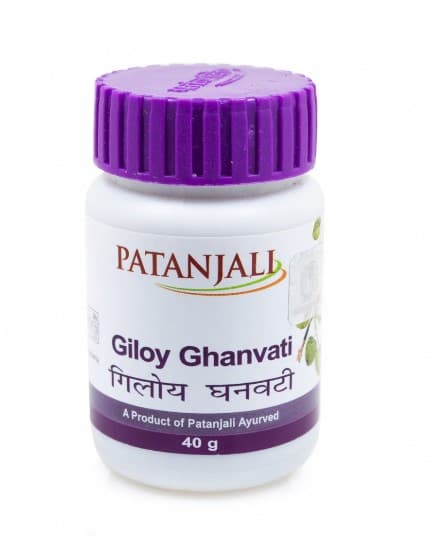 Гилой (гудучи) гханвати Patanjali, 60 таблеток - иммунитет