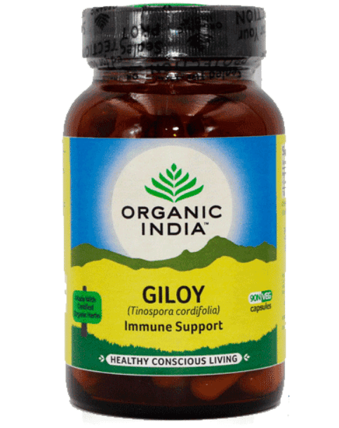Гилой Organic India, 60 капсул - иммунитет