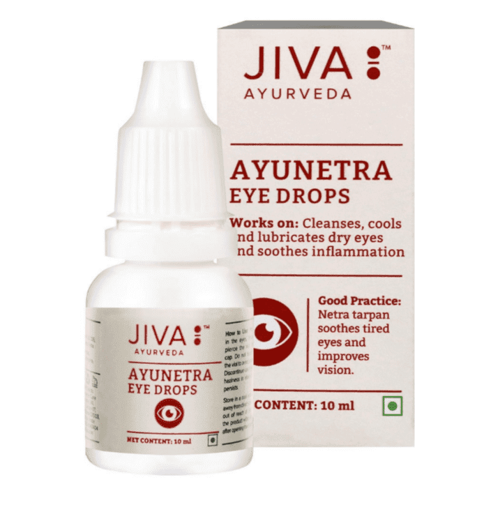 Глазные капли Аюнетра Jiva, 10 мл - для зрения