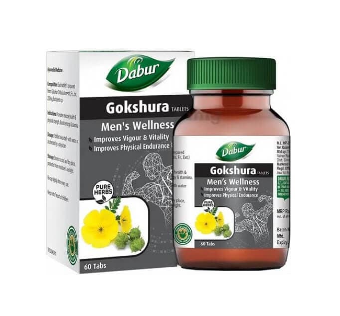 Гокшура Men's Wellness Dabur, 60 таблеток - мужское здоровье