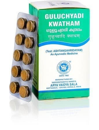 Гулучьяди Кватхам Kottakkal, 100 таблеток - аюрведа