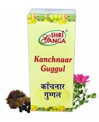 Канчнар Гуггул Shri Ganga, 100 таблеток - для суставов
