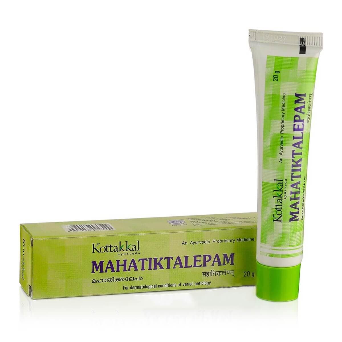 Махатикталепам Kottakkal, 20 г - для кожи