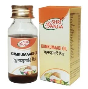 Масло Кумкумади Shri Ganga, 50 мл - для кожи