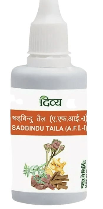 Масло Шадбинду Дивья Patanjali, 40 мл - для носа