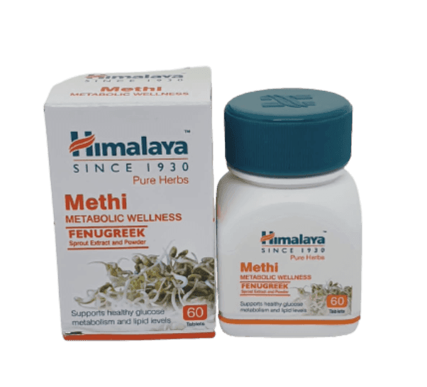 Метхи (пажитник) Himalaya, 60 таблеток - обмен веществ