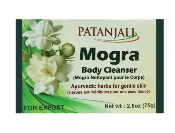 Мыло Могра для лица и тела Patanjali, 75 г - для кожи