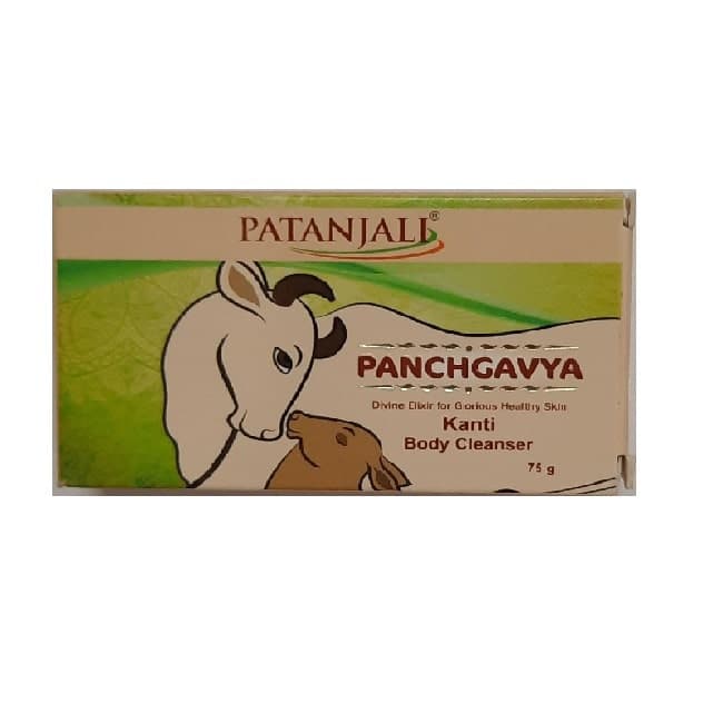 Мыло Панчагавья Канти Patanjali, 75 г - для кожи