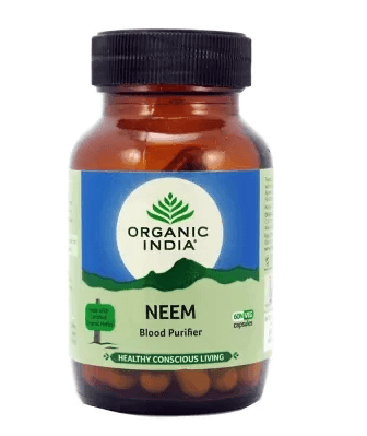Ним Organic India, 60 капсул - для кожи