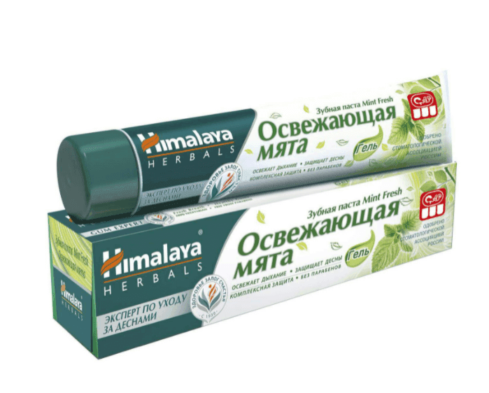 Зубная паста Mint Fresh Himalaya, 75 мл - уход за полостью рта