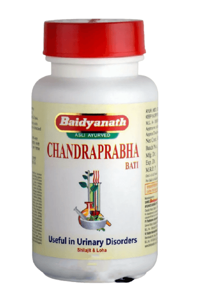 Чандрапрабха вати Baidyanath, 80 таблеток - для мочевыделения
