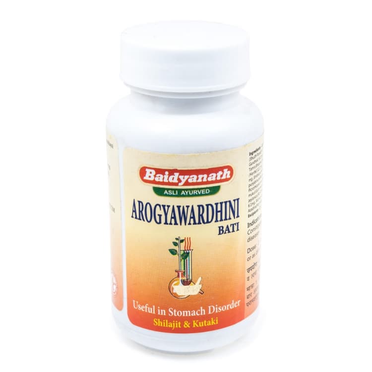 Арогьявардхини бати Baidyanath, 80 таблеток - для печени
