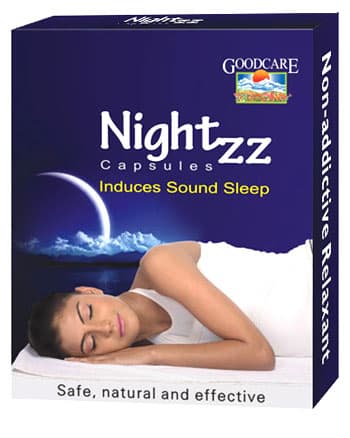 Найтз Nightzz Goodcare Baidyanath, 10 капсул - для сна