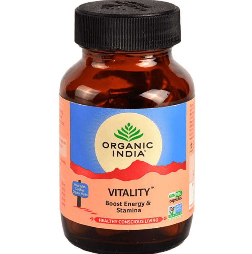Виталити Organic India, 60 капсул - тонус и энергия