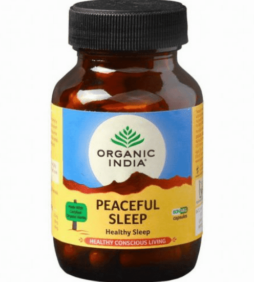 Спокойный сон Organic India, 60 капсул - для сна