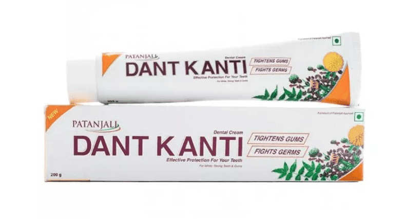 Зубная паста Дант Канти Натурал Patanjali, 200 г - уход за полостью рта