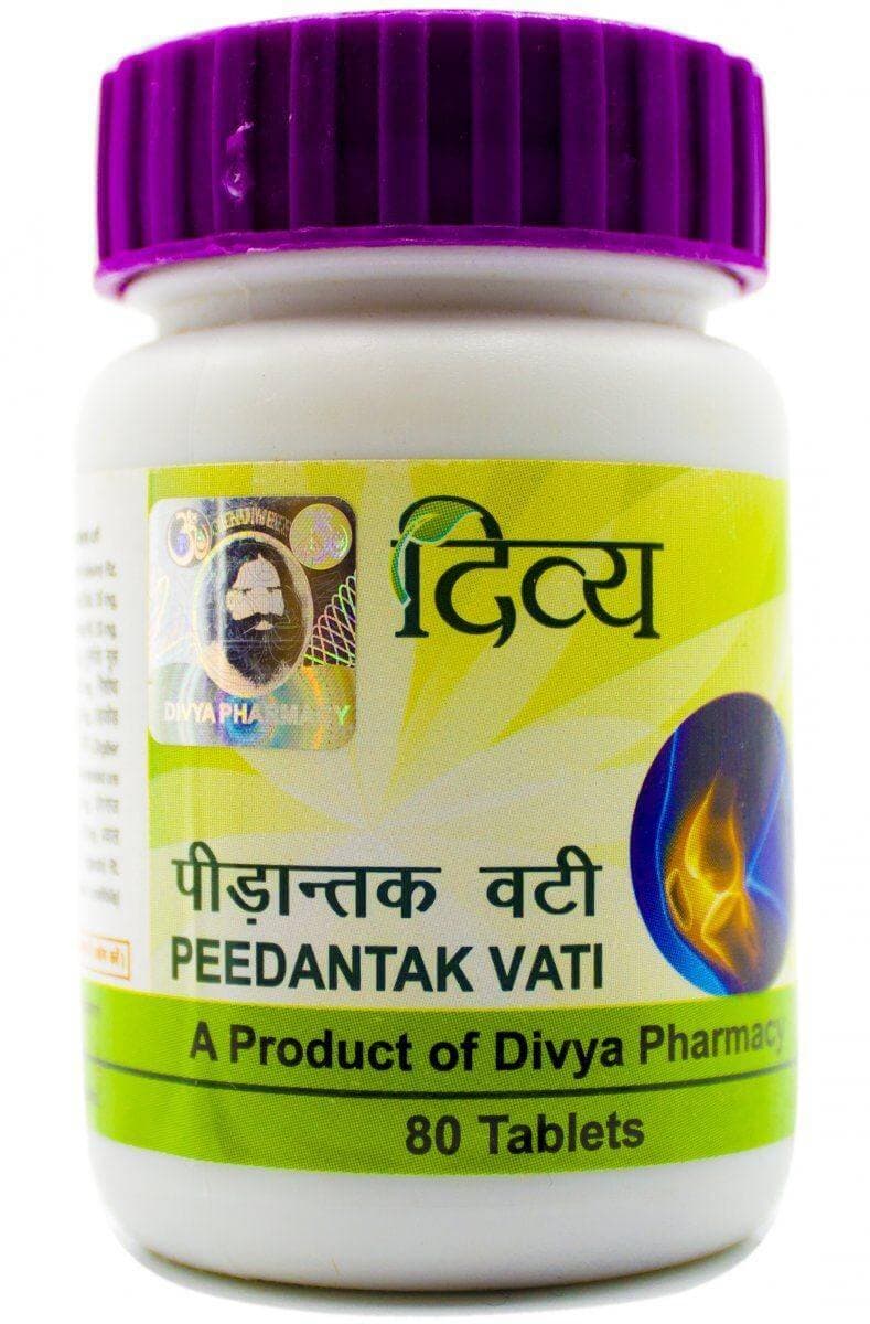 Пидантак вати Divya Patanjali, 80 таблеток - для суставов
