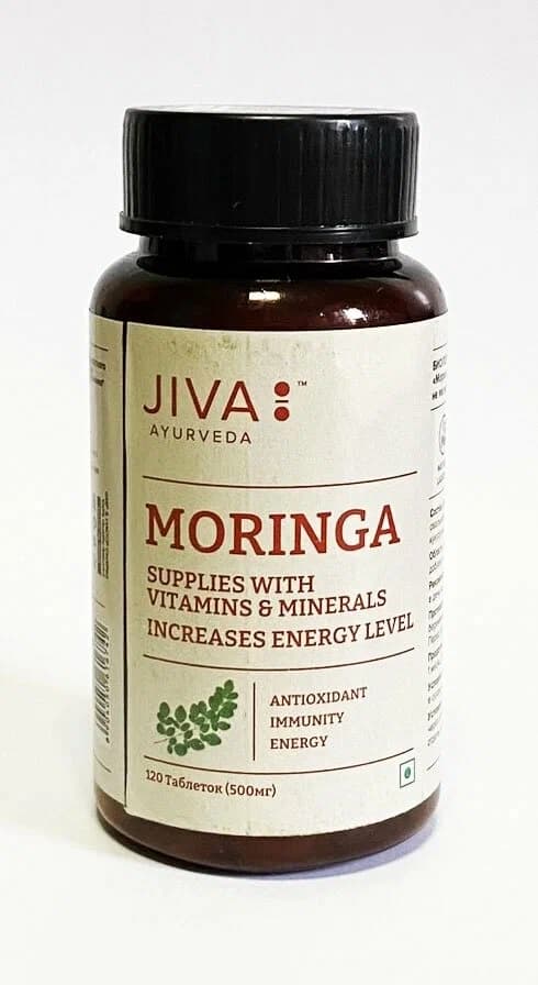 Моринга Jiva, 60 таблеток - тонус и энергия