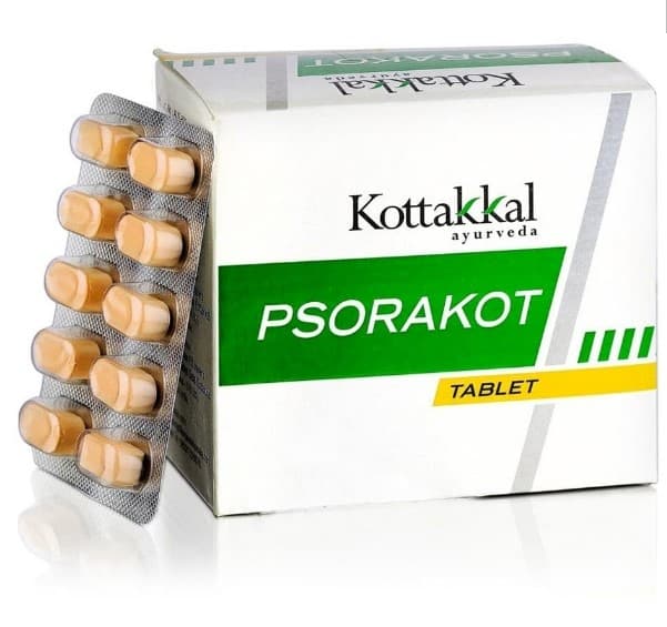 Псоракот Kottakkal, 100 таблеток - для кожи