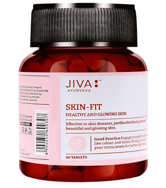 Скин-фит Jiva, 60 таблеток - для кожи