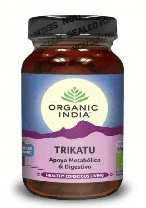 Трикату Organic India, 60 капсул - для пищеварения