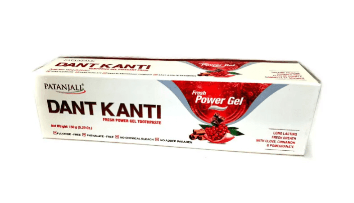 Зубная паста Дант Канти Фреш Patanjali, 150 г - уход за полостью рта