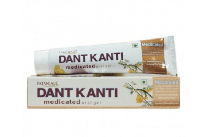 Зубная паста Дант Канти Медикейтед Patanjali, 100 г - уход за полостью рта