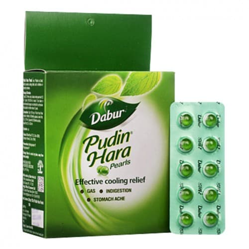 Пудин хара перлс Dabur, 10 капсул - для пищеварения
