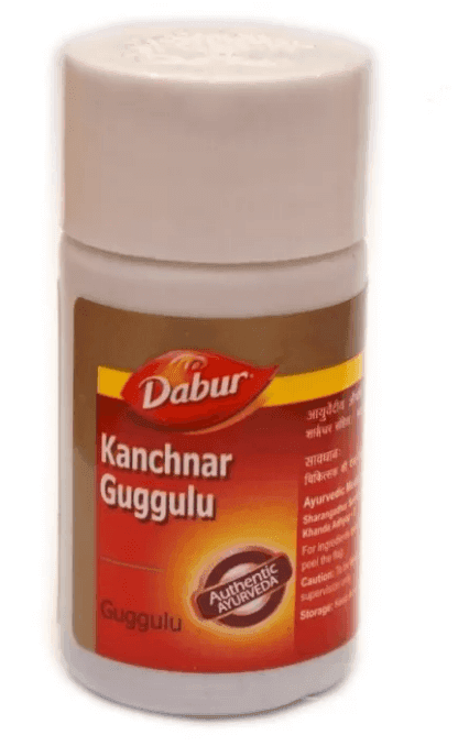 Канчнар гуггул Dabur, 40 таблеток - для щитовидной железы