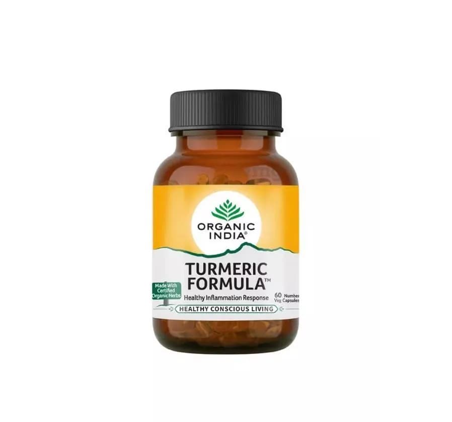 Куркума Organic India, 60 капсул - для суставов
